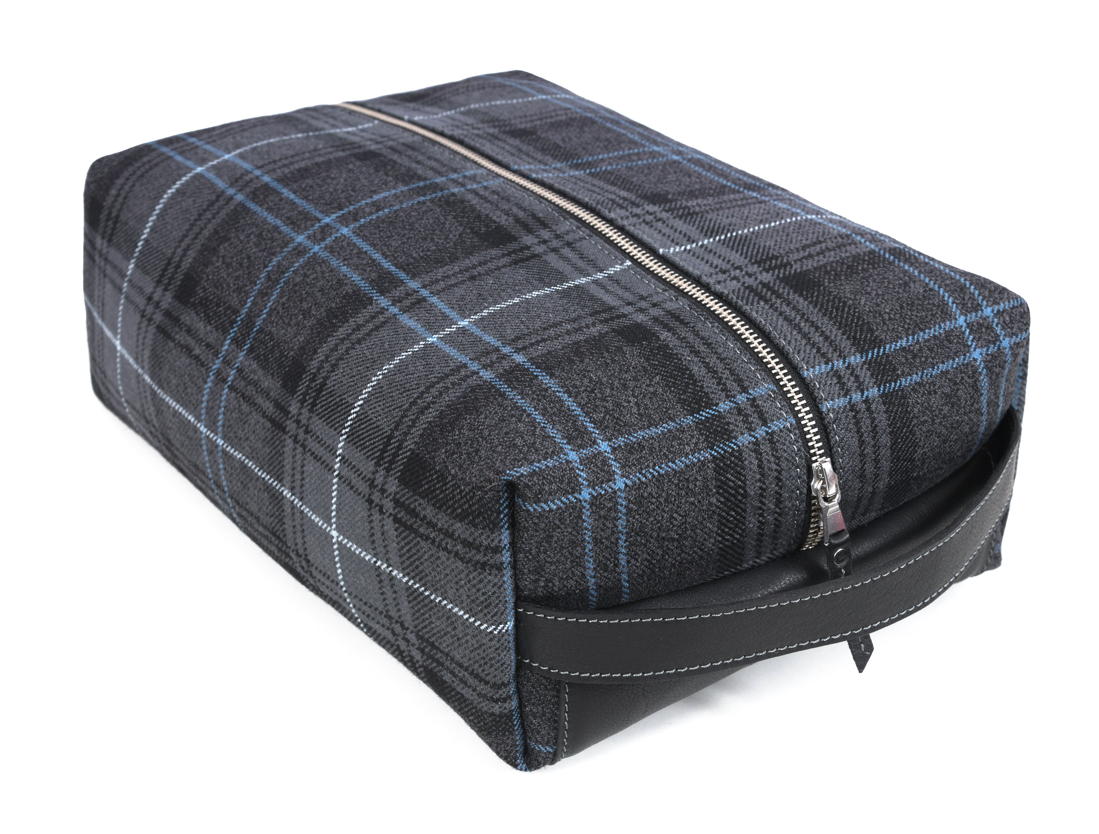 Canvas and Leather Shoe bag