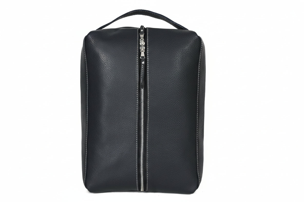 Leather and Suede Shoe bag