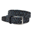 Blue Speckled Stretch Belt