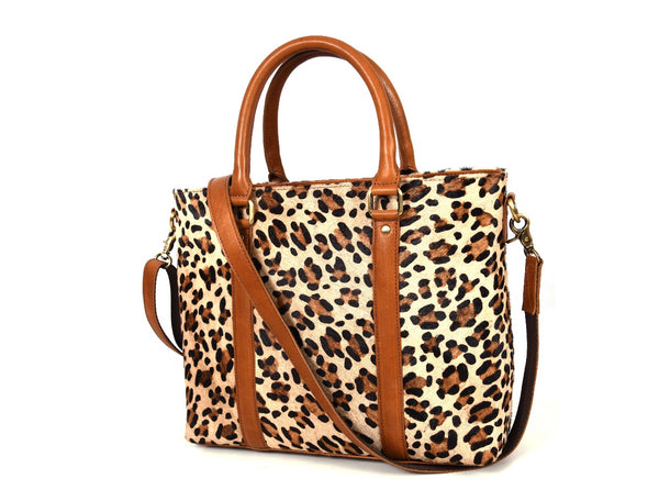 Leopard Print Tote Bag