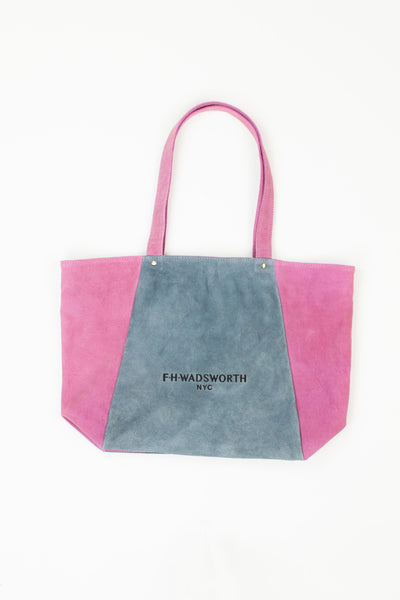 Suede Tote Bag