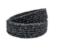 Blue Speckled Stretch Belt