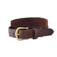 Velvet Leather Tab Belt