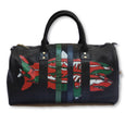 FH Wadsworth x Michael Myers Custom Shark Leather Duffle Bag - FH Wadsworth