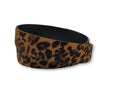 Black and Tan Leopard Print Belt - FH Wadsworth