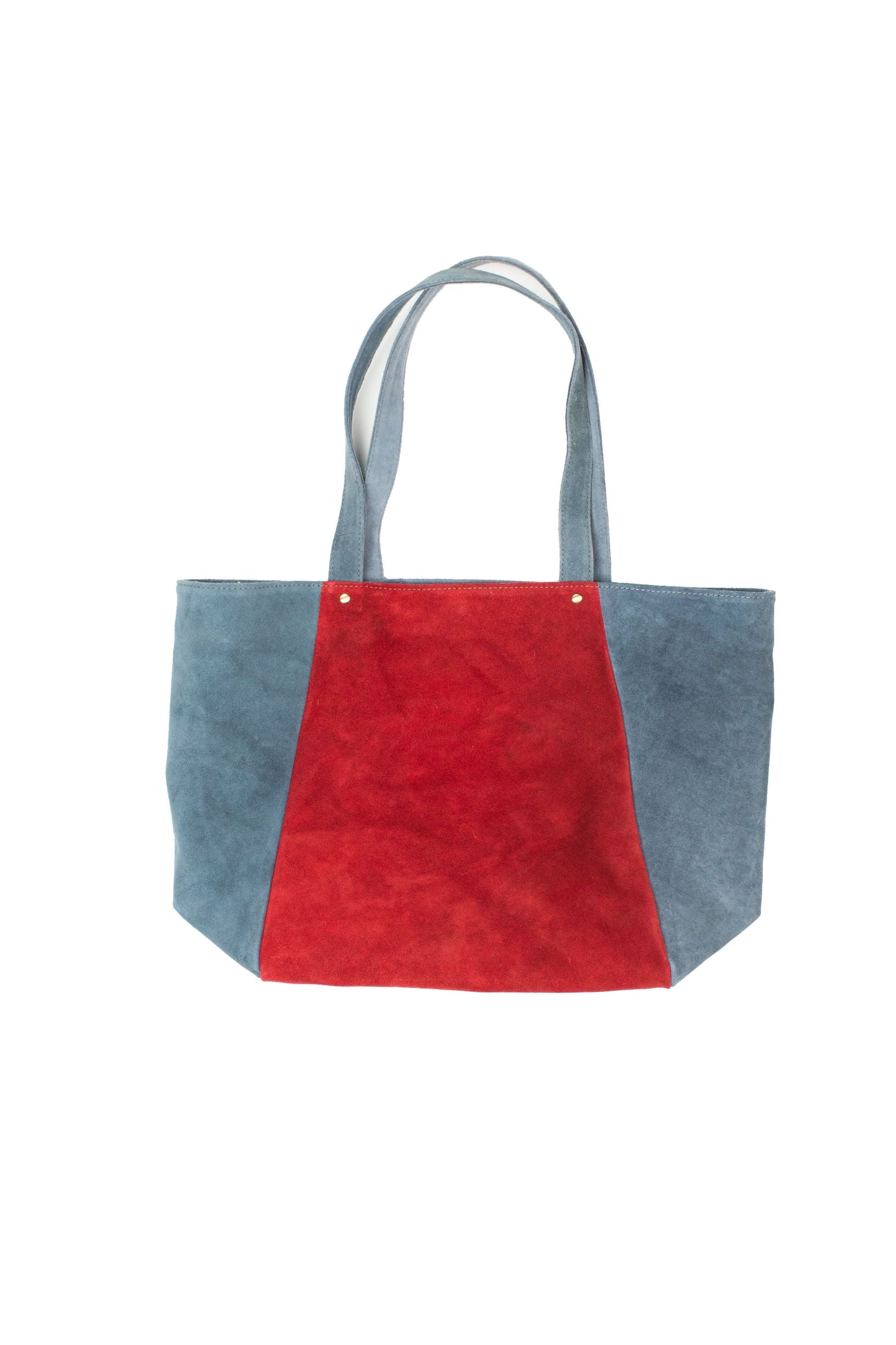 Suede Tote Bag