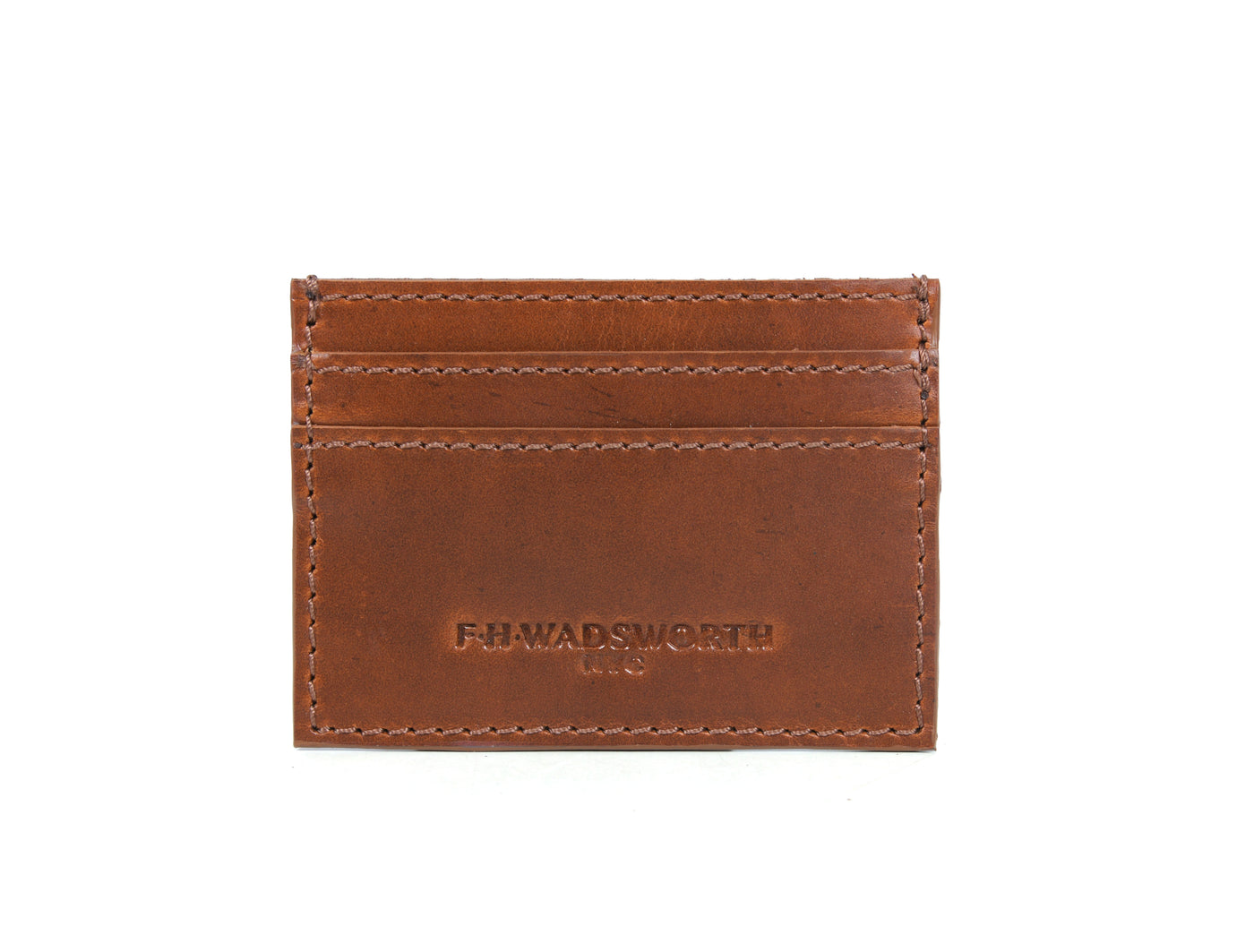 Tan Leather Card Case