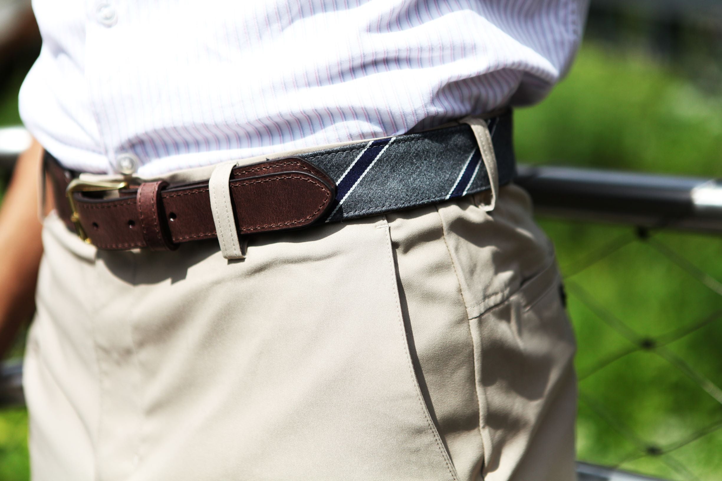 Leather Tab Belts