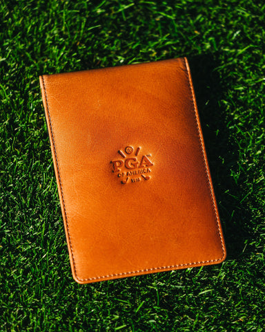 Leather Golf Scorecard Holder
