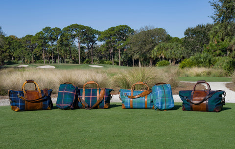 Wool Tartan Duffel Bags