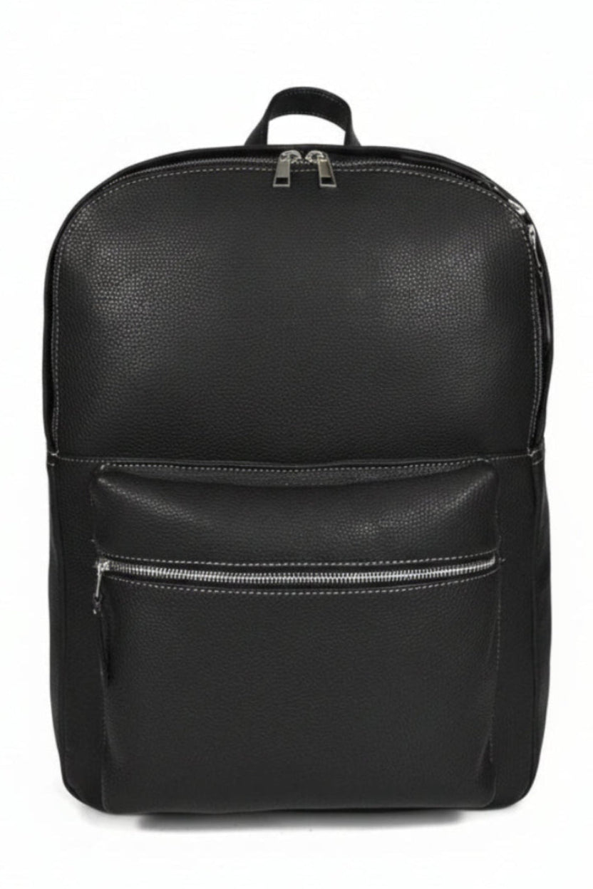 Black Leather Backpack (Copy)