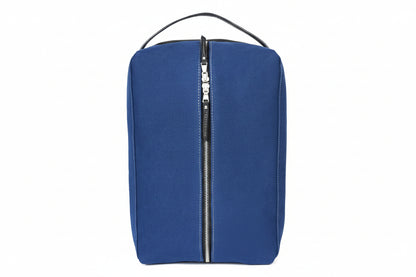 Canvas and Leather Shoe bag
