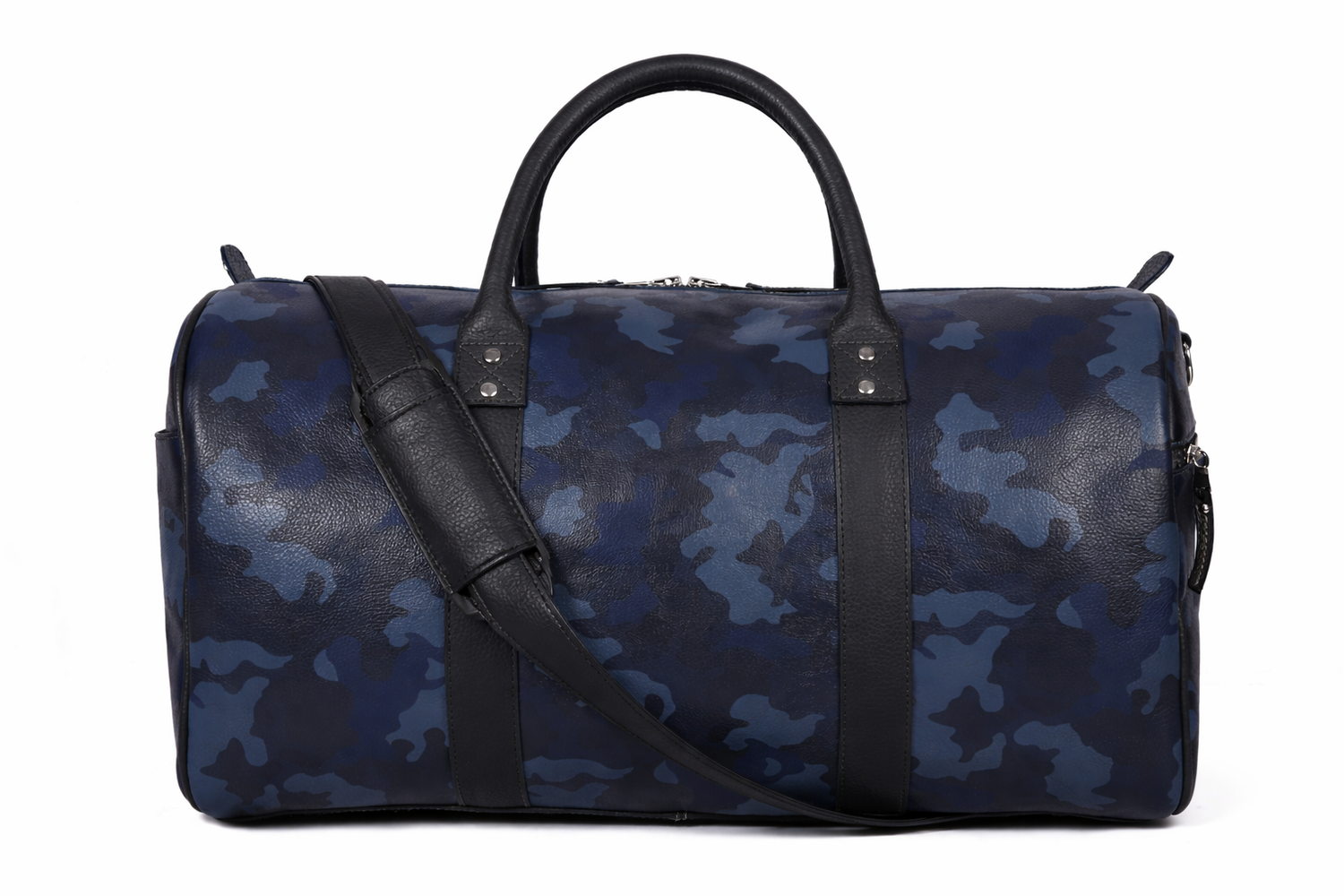 Blue Camo Duffel Bag