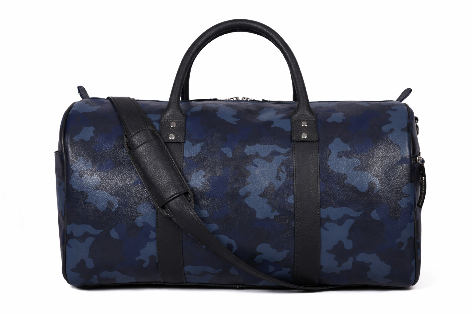 Blue Camo Duffel Bag