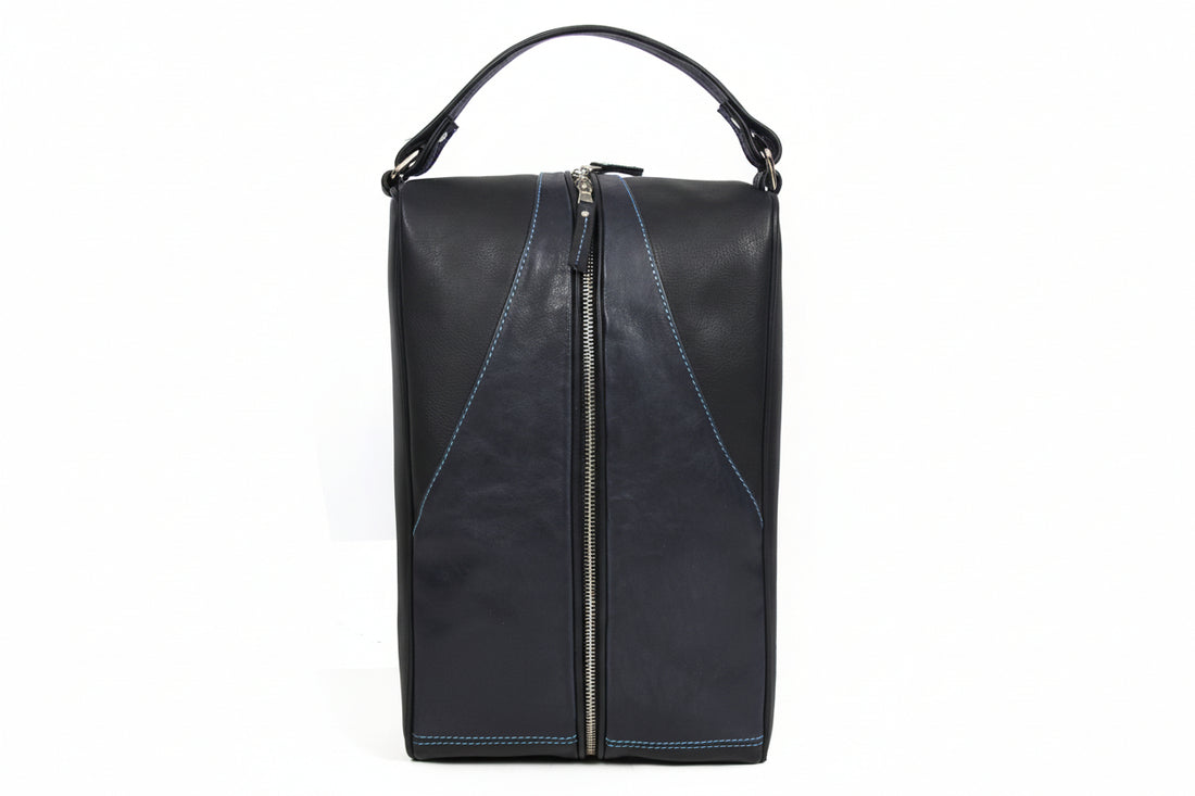 Leather and Suede Shoe bag