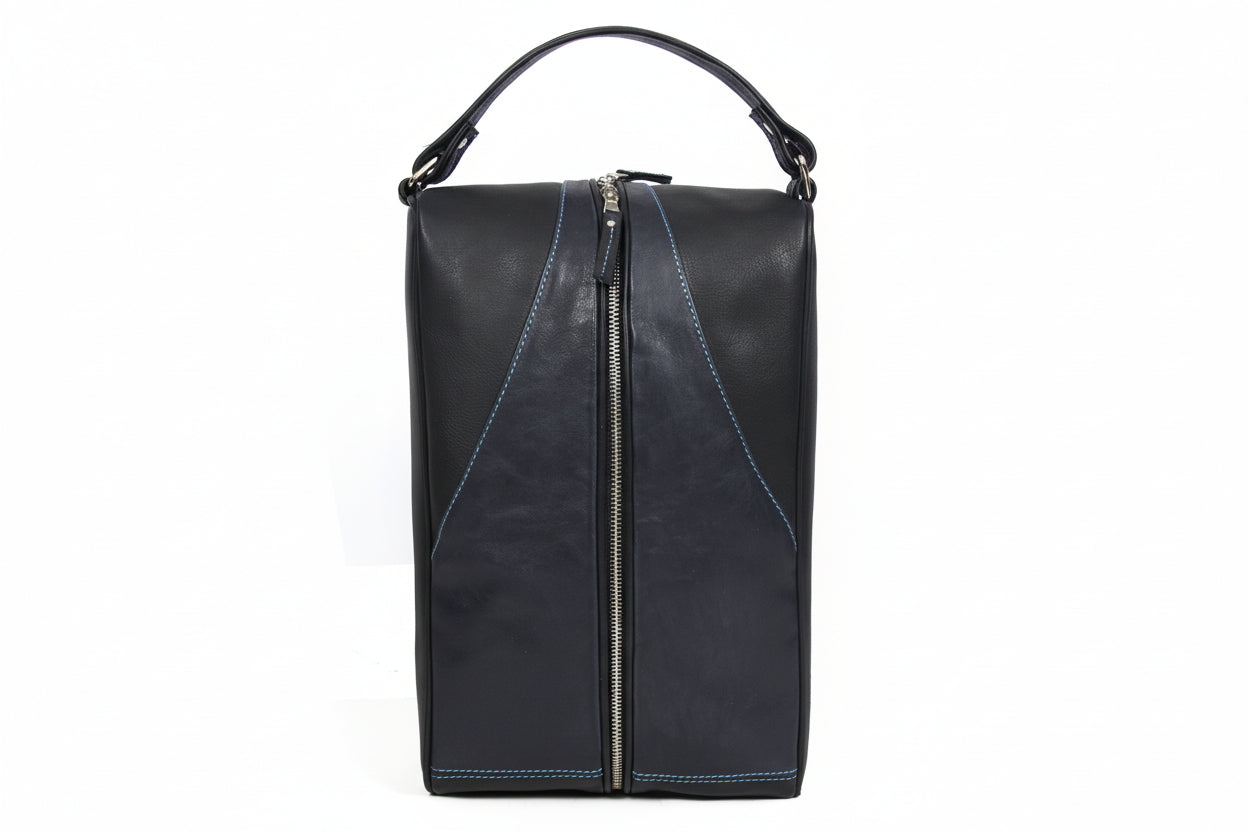 Leather and Suede Shoe bag