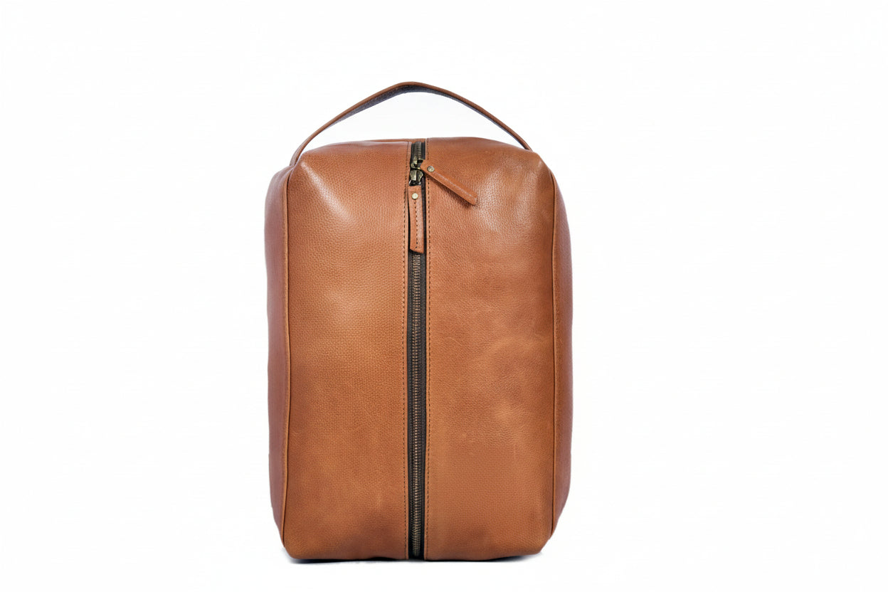 Leather and Suede Shoe bag