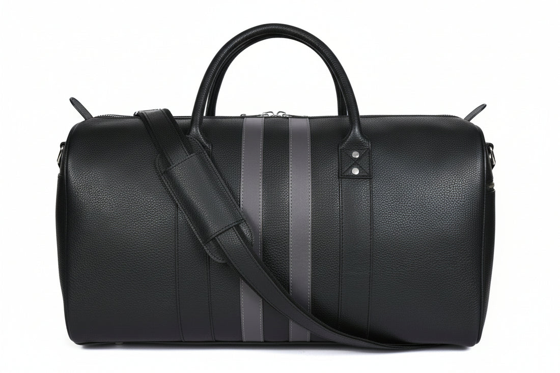 Classic Black Duffel Bag