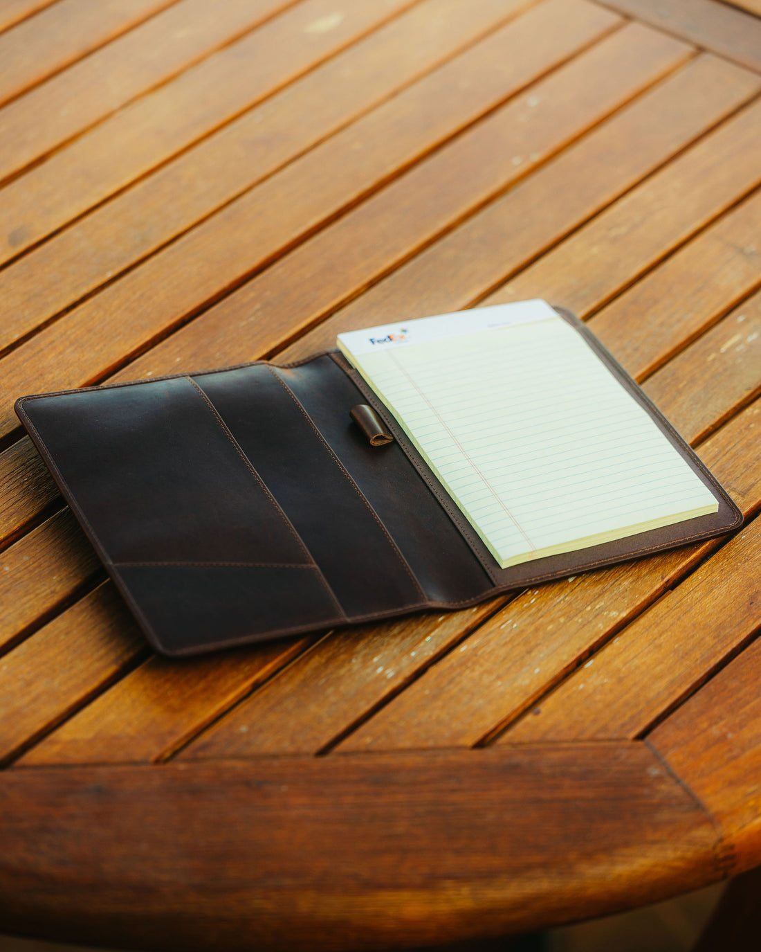 Leather Notebook Holder Small