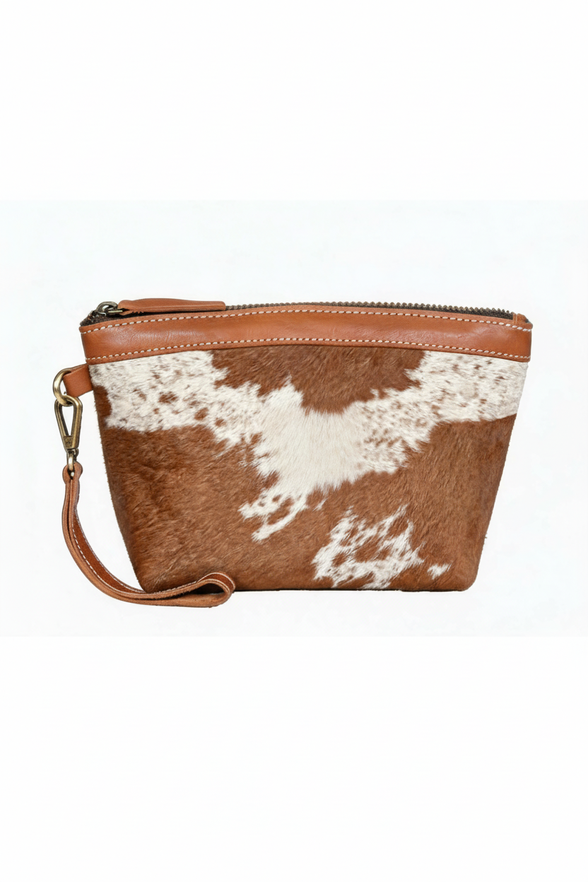 Pony Hair Cosmetic Pouch