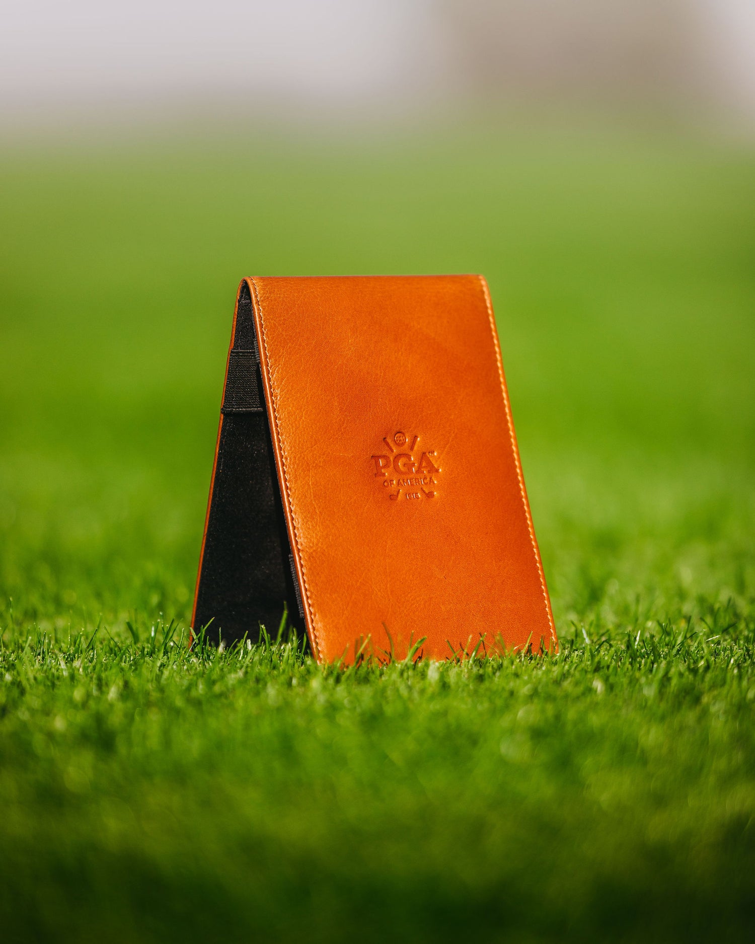 Tan Leather Scorecard Holder