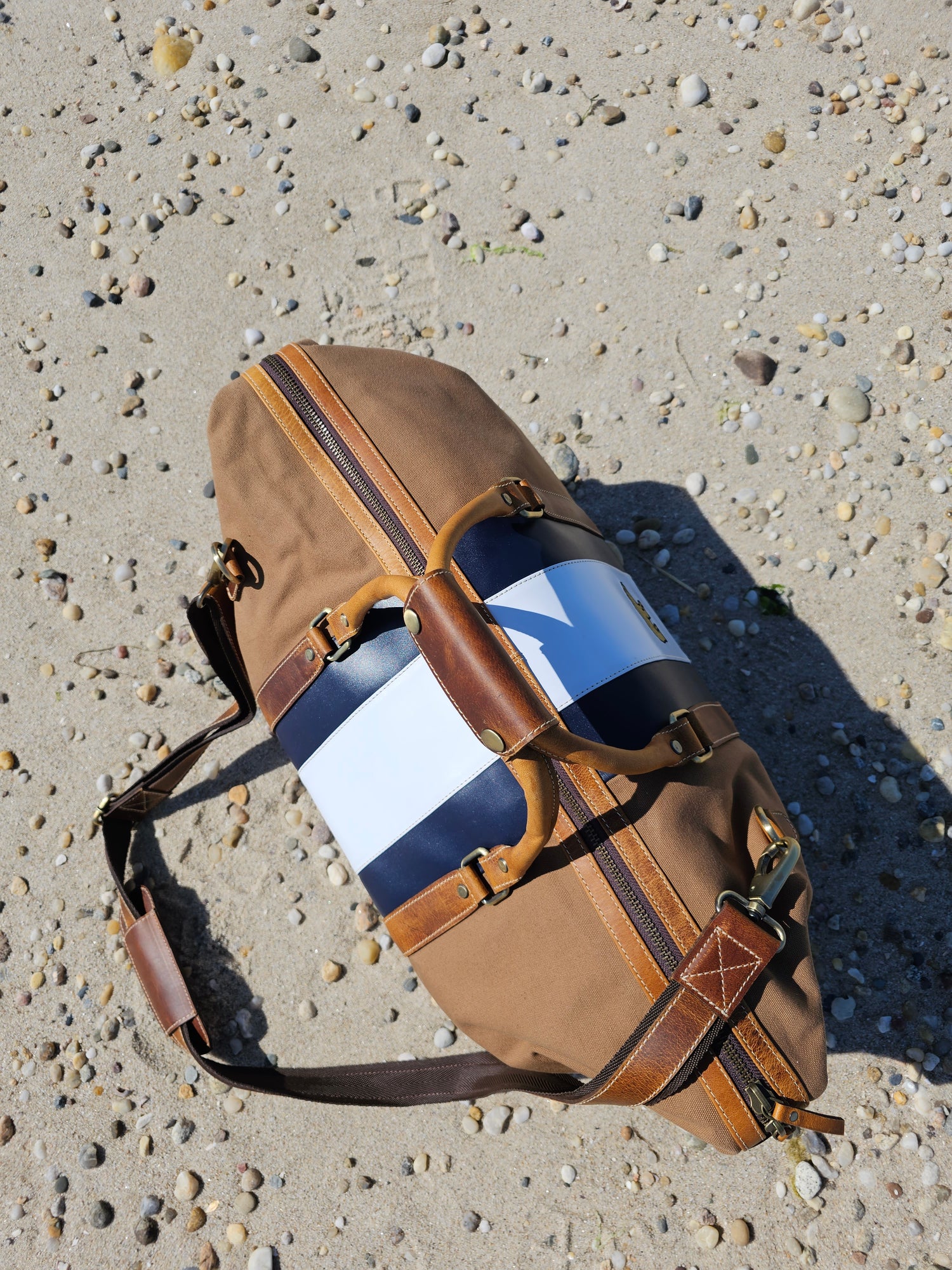 JACK NICKLAUS Golden Bear Striped Duffel Bag