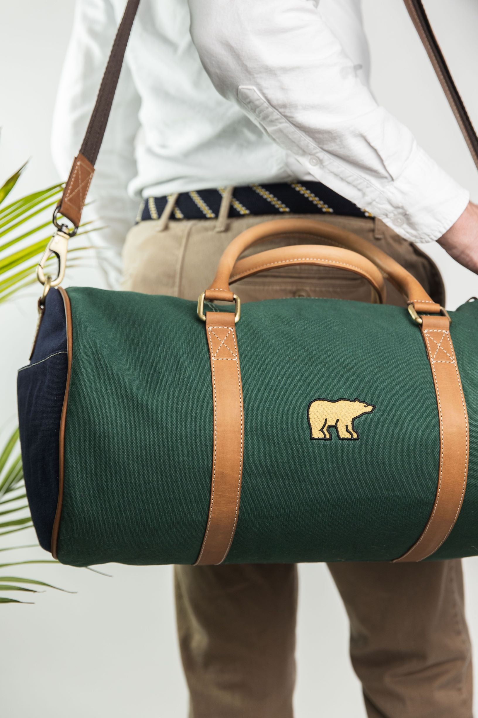 JACK NICKLAUS Golden Bear Round Duffel Bag – FH Wadsworth