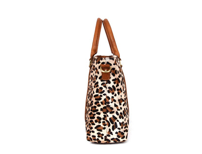 Leopard Print Tote Bag