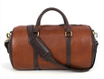 Brown Leather Duffel Bag