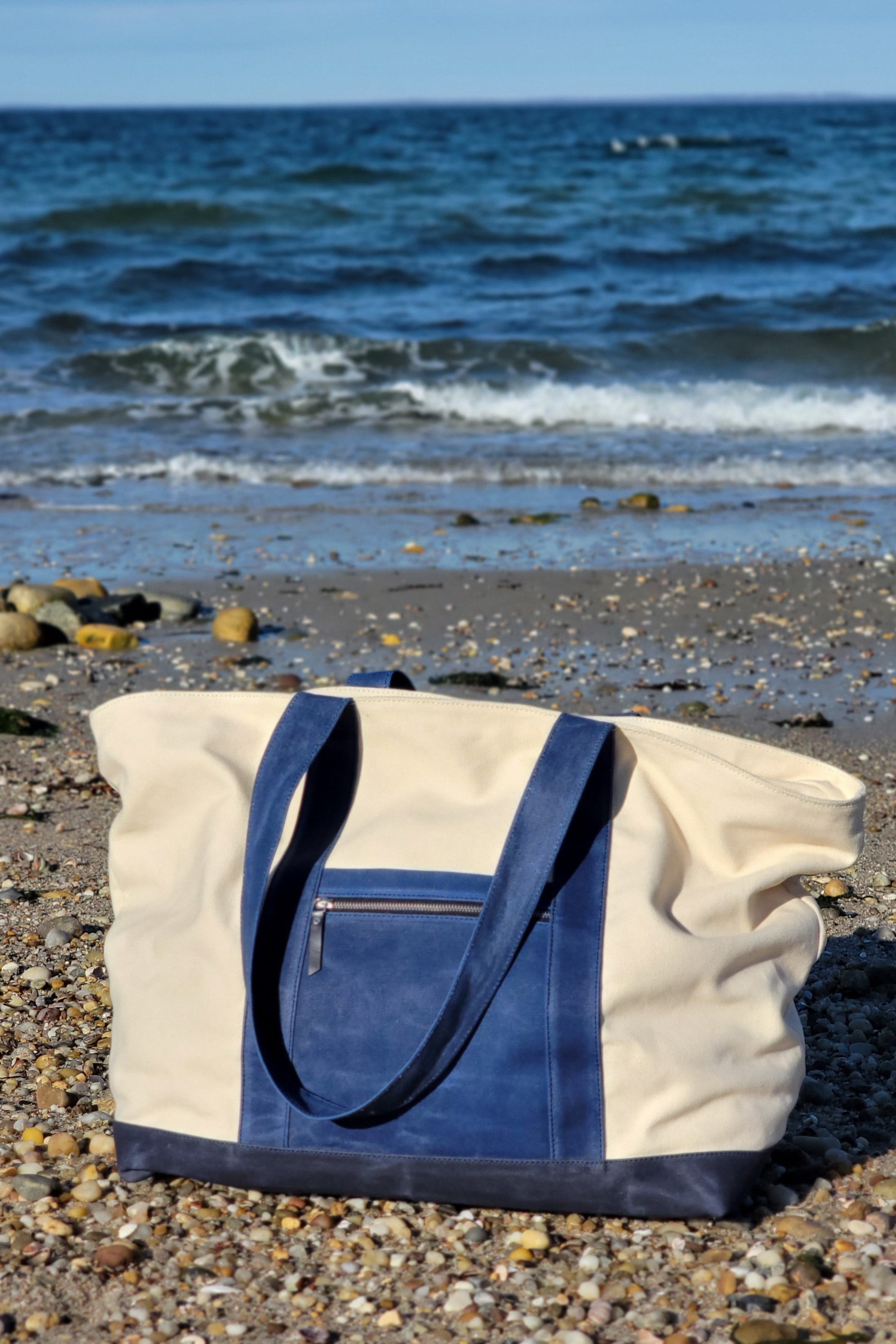 Oversized Canvas Tote Bag