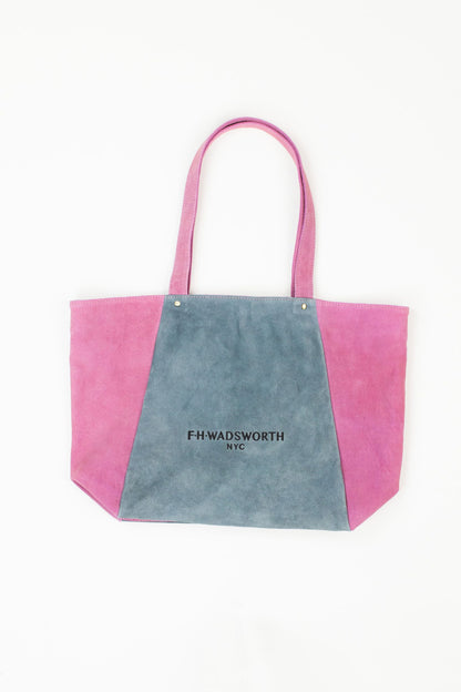 Suede Tote Bag