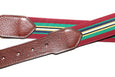 Pionus Leather Tab Ribbon Belt - FH Wadsworth