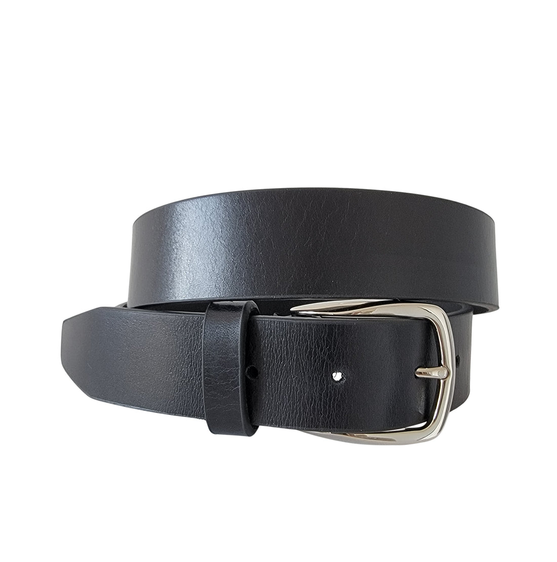 Black Leather Belt - FH Wadsworth