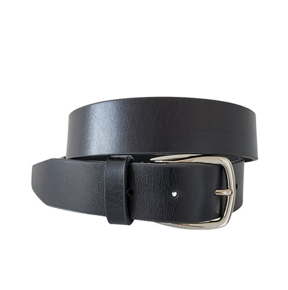 Black Leather Belt - FH Wadsworth