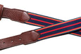St. Bernard Leather Tab Ribbon Belt - FH Wadsworth