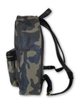 Blue Camo Leather Backpack - FH Wadsworth