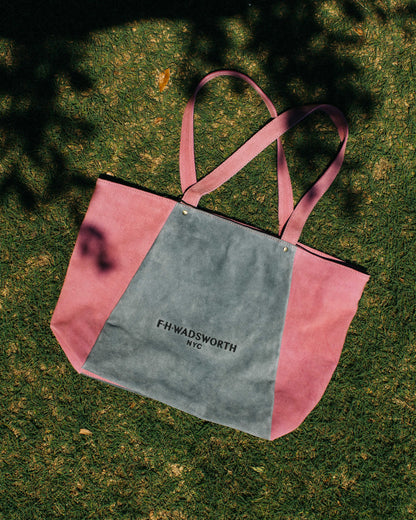 Suede Tote Bag